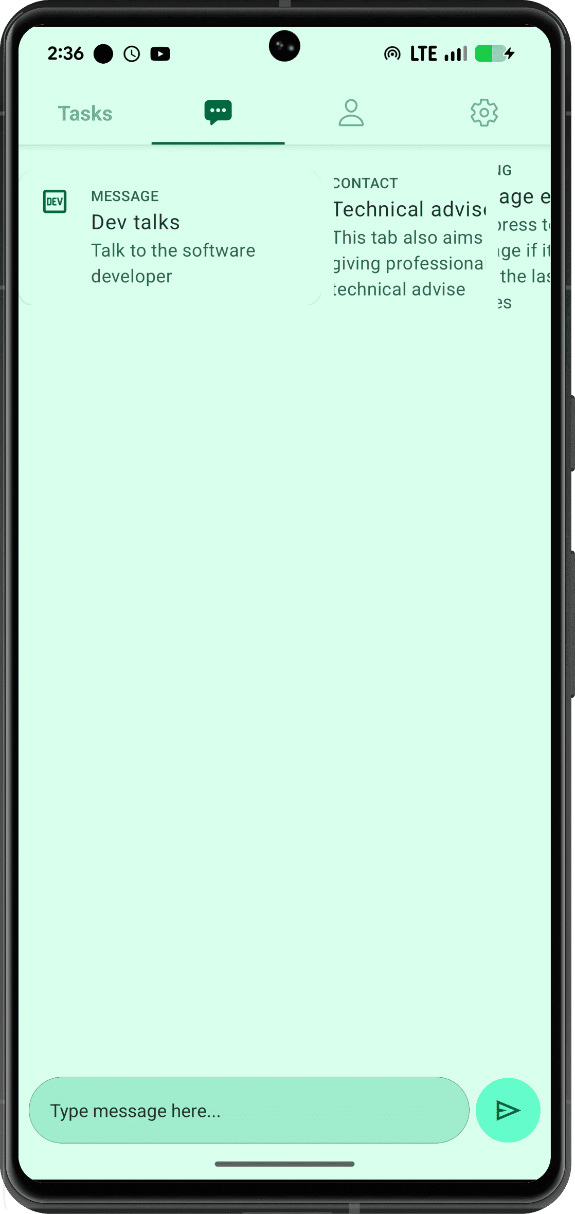 Screenshot description